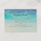 信仰 希望 愛 水彩 結婚式 エンクロージャーカード (正面)