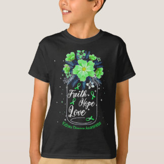 信仰 希望 愛 腎臓病啓発 Tシャツ