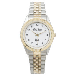 信仰、希望、愛 腕時計