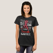 信仰 希望 愛 血管炎撲滅 Tシャツ (正面フル)