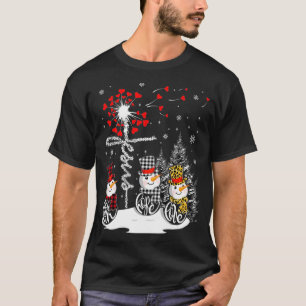 信仰 希望 愛 雪だるま イエス ノギワギ クリスチャン Tシャツ