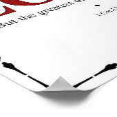 信仰 – 希望 – 愛 – 1 Cor.13:13ポスター ポスター (角)