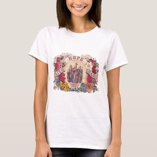 信仰・希望・慈善の神徳 Tシャツ (正面)