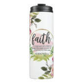 信仰：希望、確実性、ヘブル11.1 タンブラー (正面)