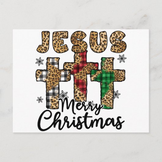 信仰 愛 クリスマス イエス 神 休日の喜び (正面)