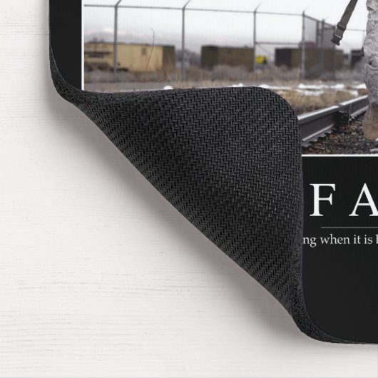 信仰:感動的引用文 マウスパッド (コーナー)