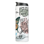 信仰:賛美、許され、恐怖で タンブラー (回転右)