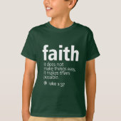 信仰 Tシャツ (正面)