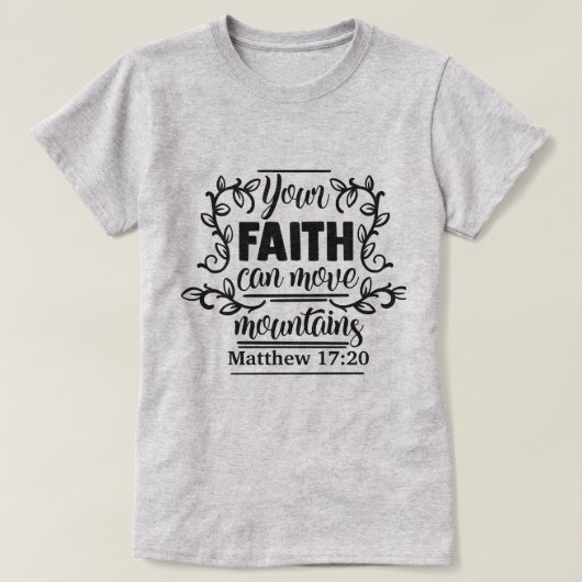 信仰 Tシャツ (デザイン正面)