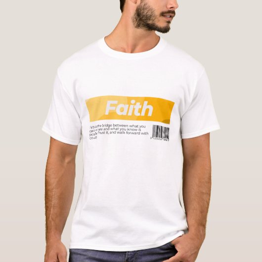 信仰 Tシャツ (正面)