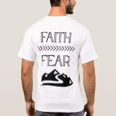 信仰Tシャツ Tシャツ (裏面)