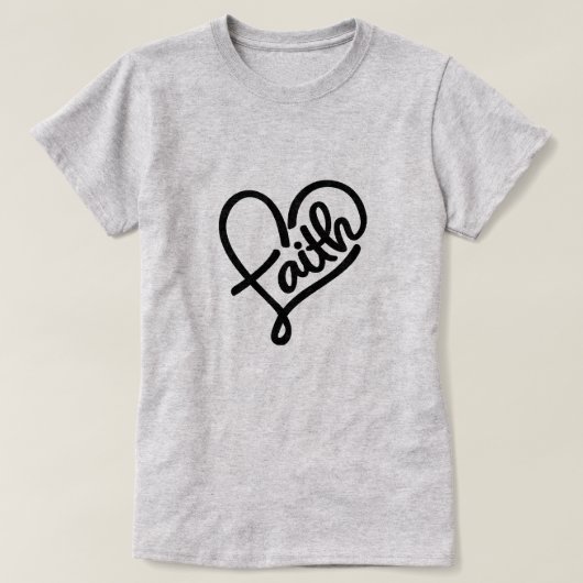 信仰Tシャツ Tシャツ (デザイン正面)