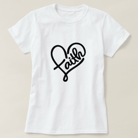 信仰Tシャツ Tシャツ (デザイン正面)