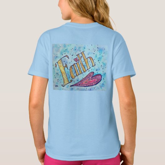 信仰Tシャツ Tシャツ (裏面)