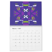 信保仰ライム暦 カレンダー (2月 2027)