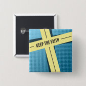 信保念 缶バッジ (正面&裏面)