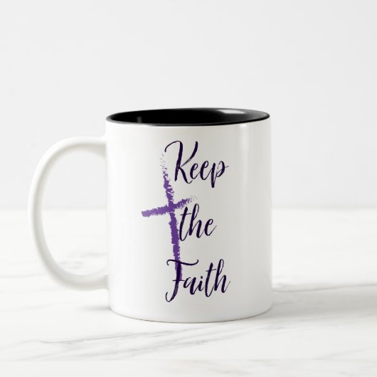 信保教 ツートーンマグカップ (左)