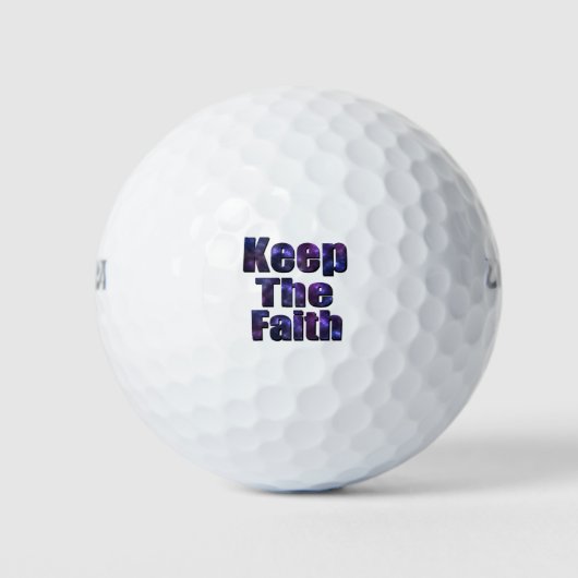 信保教、宗教のロゴ ゴルフボール (正面)