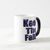 信保教、宗教のロゴ モーフィングマグカップ (正面右)