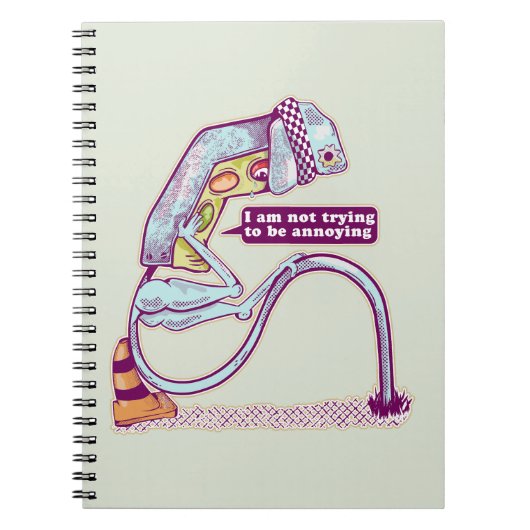 信号が悲しそうである ノートブック (正面)