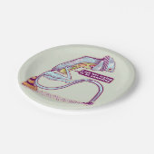 信号が悲しそうである ペーパープレート (アングル)