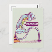 信号が悲しそうである ポストカード (正面/裏面)