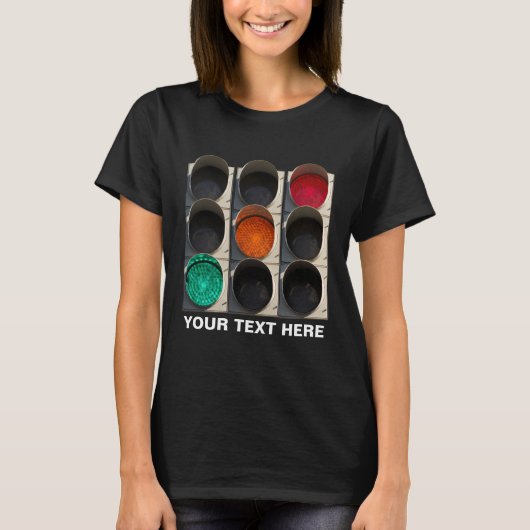 信号が黒 Tシャツ (正面)