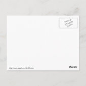 信号と建物 ポストカード (裏面)