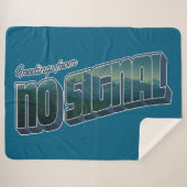 信号なしメッセージ シェルパブランケット (正面(横))