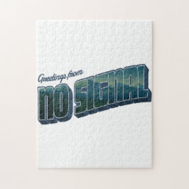 信号なしメッセージ ジグソーパズル