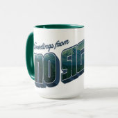 信号なしメッセージ マグカップ (正面左)