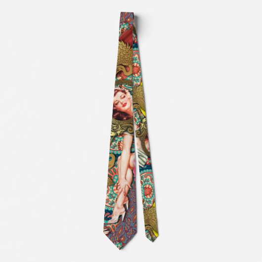 信号なし – 生意気な女性 ネクタイ (正面)