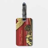 信号なし – 生意気な女性 ラゲッジタグ (裏面縦)