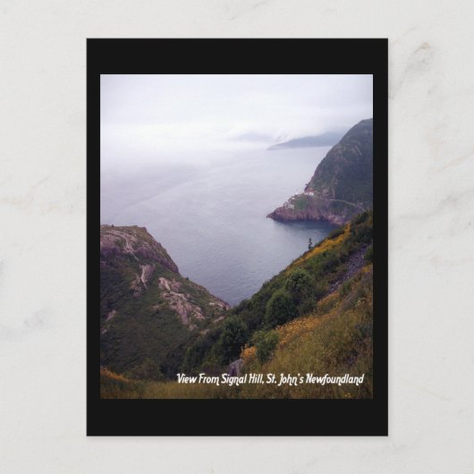 信号の丘から見る1はがき ポストカード (正面)