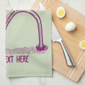 信号の低下 キッチンタオル (四つ折り)