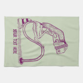 信号の低下 キッチンタオル (横)