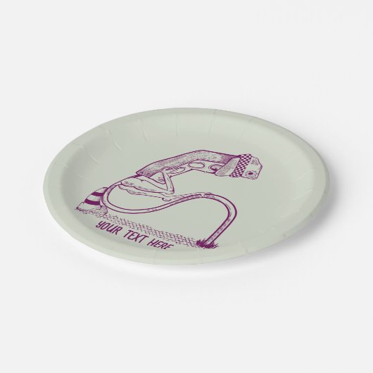 信号の低下 ペーパープレート (アングル)