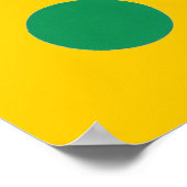 信号の色の丸ポスター ポスター (角)