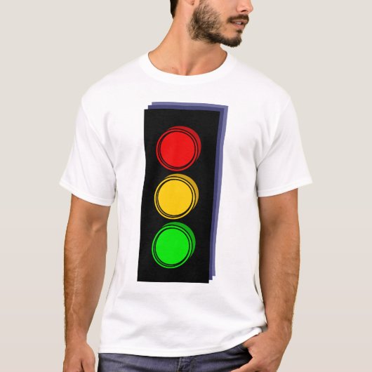 信号は突き出ました Tシャツ (正面)