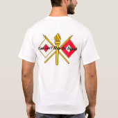 信号をストップことができません Tシャツ (裏面)