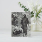 信号を待っている ポストカード (スタンド正面)