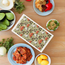 信号オレンジ色の車パターン