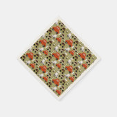 信号オレンジ色の車パターン (角)