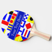 信号カラフルフ王室のラグ名 卓球ラケット (横)