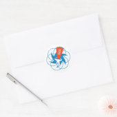 信号カルテルステッカー ラウンドシール (封筒)