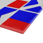 信号フカラフルラグのパタ航海のーン カッティングボード (角)