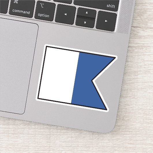 信号フラグALFA/ALPHA – ダイバーダウン シール (詳細)