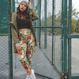 信号及び自動車 レギンス