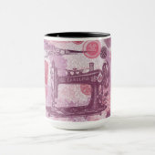 信号器のマグを縫うヴィンテージ マグカップ (中央)