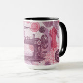 信号器のマグを縫うヴィンテージ マグカップ (正面右)